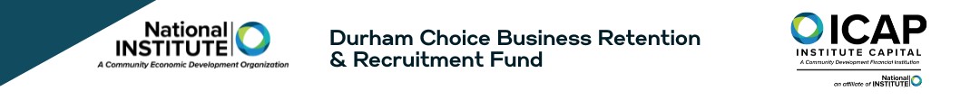 Durham Choice Business Retention & Recruitment Fund header